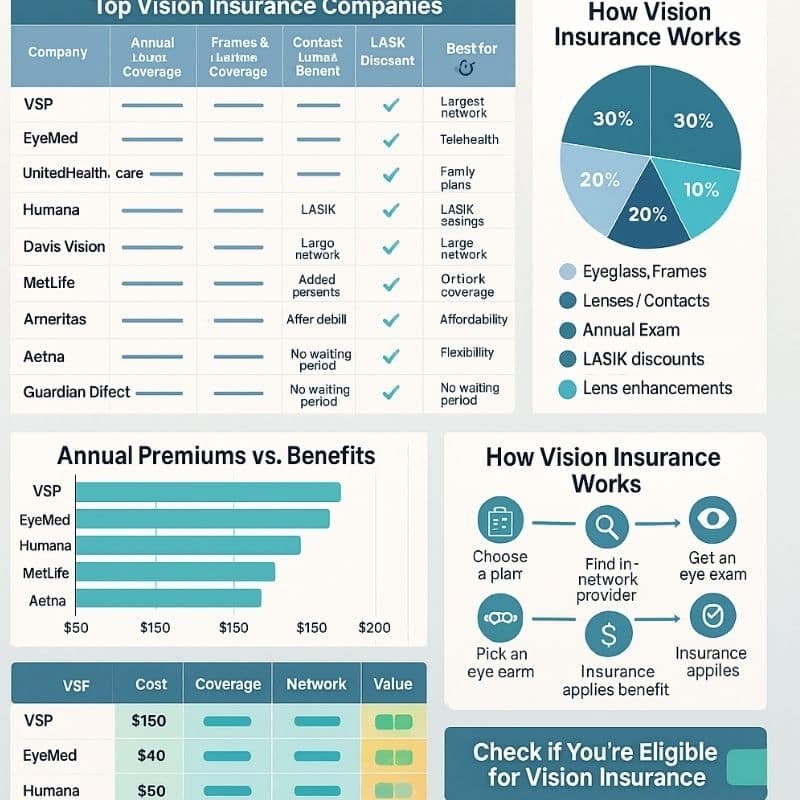 Top 10 Vision Insurance Companies